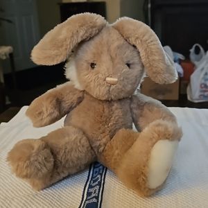 13in plush Bunny Rattler from Baby Gund